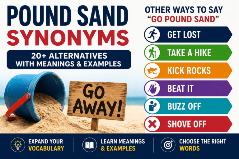 pound sand synonyms